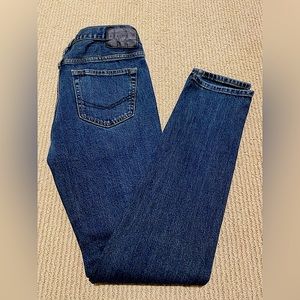 Bull Head Classic Blue Denim Skinny Jeans Mens Size 28 X 30